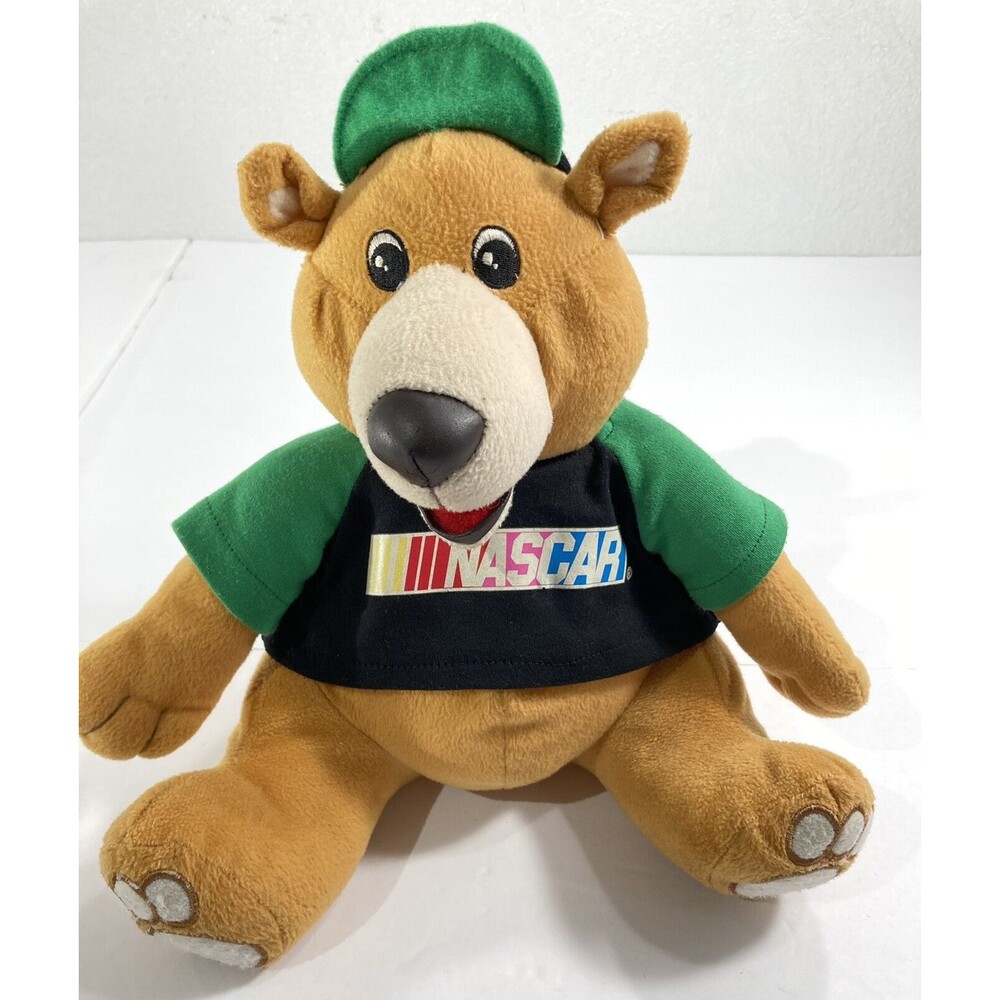 NASCAR Racing Teddy 10" BEAR Sugar Loaf Plushie Stuffed Animal Cap T-Shirt 2005
